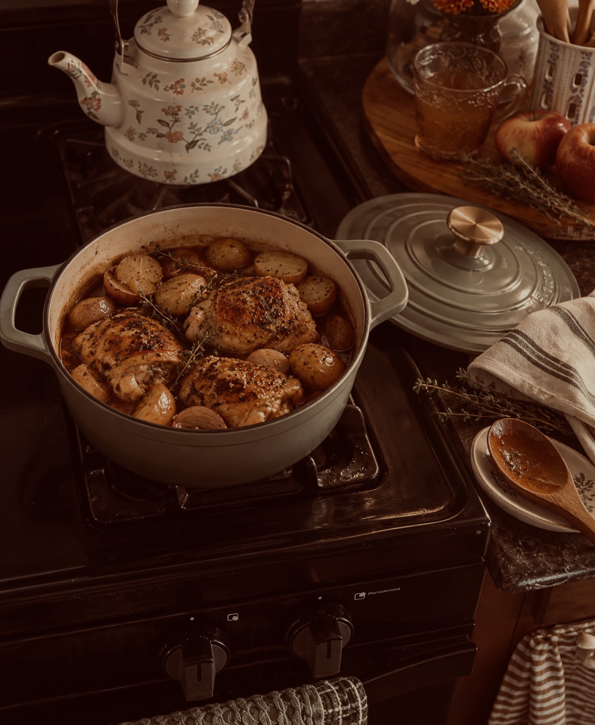 Autumn Braised Chicken & Potatoes